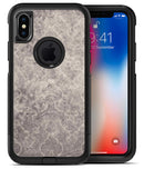 Faded Gray Cauliflower Damask Pattern - iPhone X OtterBox Case & Skin Kits