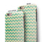 Faded Green Chevron Pattern iPhone 6/6s or 6/6s Plus 2-Piece Hybrid INK-Fuzed Case
