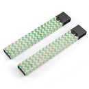 Faded Green Chevron Pattern - Premium Decal Protective Skin-Wrap Sticker compatible with the Juul Labs vaping device