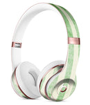 Faded Green Vertical Stripes Full-Body Skin Kit for the Beats by Dre Solo 3 Wireless Headphones