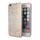 Faded Grunge Pattern of Royalty iPhone 6/6s or 6/6s Plus 2-Piece Hybrid INK-Fuzed Case