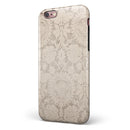 Faded Grunge Pattern of Royalty iPhone 6/6s or 6/6s Plus 2-Piece Hybrid INK-Fuzed Case