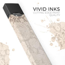 Faded Grunge Pattern of Royalty - Premium Decal Protective Skin-Wrap Sticker compatible with the Juul Labs vaping device