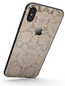 Faded Grunge Pattern of Royalty - iPhone X Skin-Kit