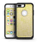 Faded Lime Damask Pattern - iPhone 7 or 7 Plus Commuter Case Skin Kit