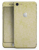 Faded Lime Damask Pattern - Skin-kit for the iPhone 8 or 8 Plus