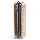 Faded Maroon Overlapping Circles iPhone 6/6s or 6/6s Plus 2-Piece Hybrid INK-Fuzed Case
