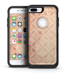 Faded Maroon Overlapping Circles - iPhone 7 or 7 Plus Commuter Case Skin Kit