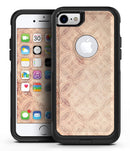 Faded Maroon Overlapping Circles - iPhone 7 or 8 OtterBox Case & Skin Kits
