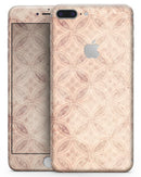 Faded Maroon Overlapping Circles - Skin-kit for the iPhone 8 or 8 Plus