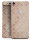 Faded Maroon Overlapping Circles - Skin-kit for the iPhone 8 or 8 Plus