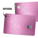 Faded Micro Pink Stars - Premium Protective Decal Skin-Kit for the Apple Credit Card