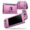 Faded Micro Pink Stars - Skin Wrap Decal for Nintendo Switch Lite Console & Dock - 3DS XL - 2DS - Pro - DSi - Wii - Joy-Con Gaming Controller