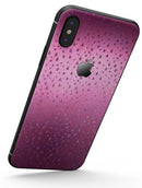 Faded Micro Pink Stars - iPhone X Skin-Kit