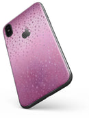 Faded Micro Pink Stars - iPhone X Skin-Kit