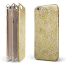 Faded Mustard Floral Damask Pattern iPhone 6/6s or 6/6s Plus 2-Piece Hybrid INK-Fuzed Case