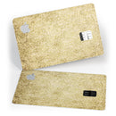 Faded Mustard Floral Damask Pattern - Premium Protective Decal Skin-Kit for the Apple Credit Card