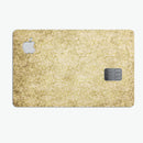Faded Mustard Floral Damask Pattern - Premium Protective Decal Skin-Kit for the Apple Credit Card