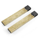 Faded Mustard Floral Damask Pattern - Premium Decal Protective Skin-Wrap Sticker compatible with the Juul Labs vaping device