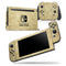 Faded Mustard Floral Damask Pattern - Skin Wrap Decal for Nintendo Switch Lite Console & Dock - 3DS XL - 2DS - Pro - DSi - Wii - Joy-Con Gaming Controller