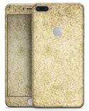 Faded Mustard Floral Damask Pattern - Skin-kit for the iPhone 8 or 8 Plus