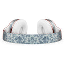 Faded Navy Floral Damask Pattern Full-Body Skin Kit for the Beats by Dre Solo 3 Wireless Headphones