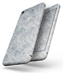 Faded Navy Floral Damask Pattern - Skin-kit for the iPhone 8 or 8 Plus