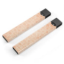 Faded Orange Oval Pattern - Premium Decal Protective Skin-Wrap Sticker compatible with the Juul Labs vaping device