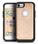 Faded Orange Oval Pattern - iPhone 7 or 8 OtterBox Case & Skin Kits