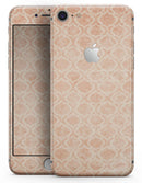 Faded Orange Oval Pattern - Skin-kit for the iPhone 8 or 8 Plus
