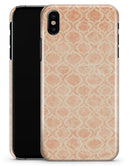 Faded Orange Oval Pattern - iPhone X Clipit Case