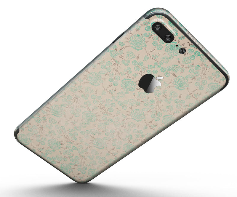 Faded_Pale_Teal_Floral_Sequence__-_iPhone_7_Plus_-_FullBody_4PC_v5.jpg
