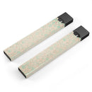 Faded Pale Teal Floral Sequence  - Premium Decal Protective Skin-Wrap Sticker compatible with the Juul Labs vaping device
