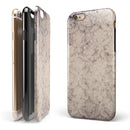 Faded Purple Damask Pattern iPhone 6/6s or 6/6s Plus 2-Piece Hybrid INK-Fuzed Case