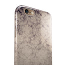 Faded Purple Damask Pattern iPhone 6/6s or 6/6s Plus 2-Piece Hybrid INK-Fuzed Case