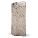 Faded Purple Damask Pattern iPhone 6/6s or 6/6s Plus 2-Piece Hybrid INK-Fuzed Case
