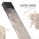 Faded Purple Damask Pattern - Premium Decal Protective Skin-Wrap Sticker compatible with the Juul Labs vaping device