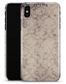 Faded Purple Damask Pattern - iPhone X Clipit Case