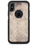 Faded Purple Damask Pattern - iPhone X OtterBox Case & Skin Kits