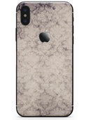 Faded Purple Damask Pattern - iPhone X Skin-Kit
