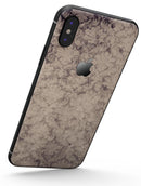 Faded Purple Damask Pattern - iPhone X Skin-Kit