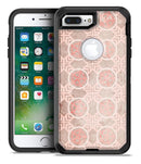 Faded Red Floral Cross Pattern - iPhone 7 Plus/8 Plus OtterBox Case & Skin Kits