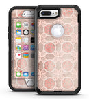 Faded Red Floral Cross Pattern - iPhone 7 Plus/8 Plus OtterBox Case & Skin Kits