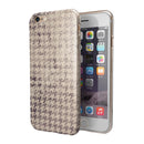 Faded Sharp Black and White Pattern iPhone 6/6s or 6/6s Plus 2-Piece Hybrid INK-Fuzed Case