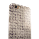 Faded Sharp Black and White Pattern iPhone 6/6s or 6/6s Plus 2-Piece Hybrid INK-Fuzed Case