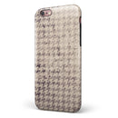 Faded Sharp Black and White Pattern iPhone 6/6s or 6/6s Plus 2-Piece Hybrid INK-Fuzed Case