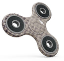 Faded Sharp Black and White Pattern Full-Body Fidget Spinner Skin-Kit