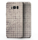 Faded Sharp Black and White Pattern - Samsung Galaxy S8 Full-Body Skin Kit