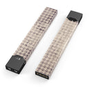 Faded Sharp Black and White Pattern - Premium Decal Protective Skin-Wrap Sticker compatible with the Juul Labs vaping device