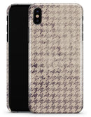 Faded Sharp Black and White Pattern - iPhone X Clipit Case